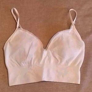 White bralette